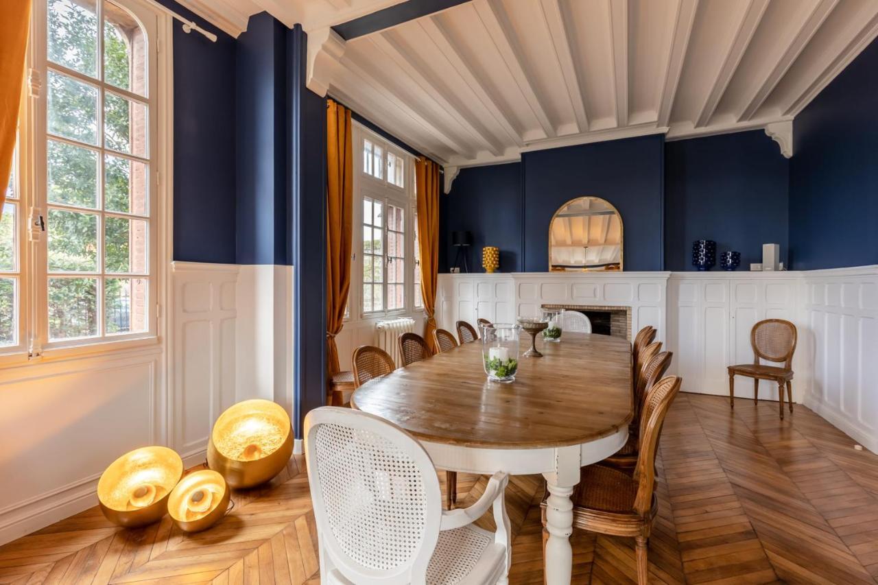 Le Manoir Des Embruns 14P - Location N1- Terrace- Public Parking 2 Min Villa Honfleur Buitenkant foto