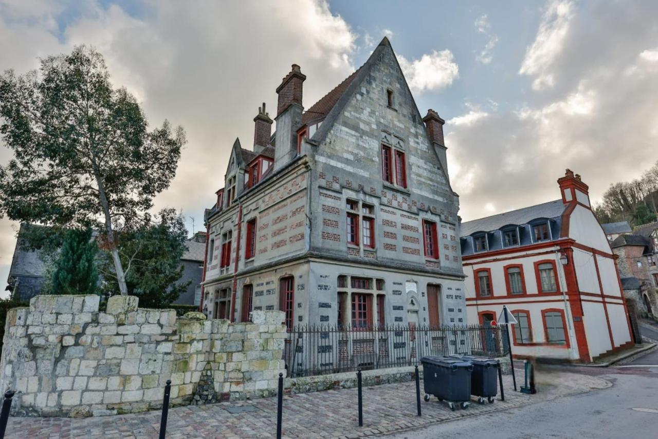 Le Manoir Des Embruns 14P - Location N1- Terrace- Public Parking 2 Min Villa Honfleur Buitenkant foto