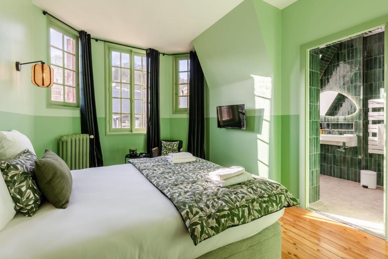 Le Manoir Des Embruns 14P - Location N1- Terrace- Public Parking 2 Min Villa Honfleur Buitenkant foto